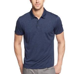 Alfani Men's Classic-Fit Ethan Performance Polo Lucky Blue Size S 12644